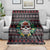 Skull Christmas Blanket Xmas Holiday Patterns - Wonder Print Shop