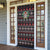 Skull Christmas Door Cover Xmas Holiday Patterns - Wonder Print Shop