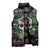 Skull Christmas Sleeveless Puffer Jacket Xmas Holiday Patterns - Wonder Print Shop