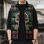 Skull Christmas Sleeveless Puffer Jacket Xmas Holiday Patterns - Wonder Print Shop