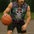 Skull Christmas Sleeveless Zip Hoodie Xmas Holiday Patterns - Wonder Print Shop