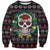 Skull Christmas Sweatshirt Xmas Holiday Patterns - Wonder Print Shop