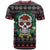 Skull Christmas T Shirt Xmas Holiday Patterns - Wonder Print Shop