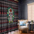 Skull Christmas Window Curtain Xmas Holiday Patterns - Wonder Print Shop