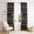 Skull Christmas Window Curtain Xmas Holiday Patterns - Wonder Print Shop