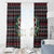 Skull Christmas Window Curtain Xmas Holiday Patterns - Wonder Print Shop