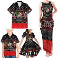 Sloth All I Want For Christmas Family Matching Tank Maxi Dress and Hawaiian Shirt Xmas Holiday Patterns - Wonder Print Shop