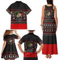 Sloth All I Want For Christmas Family Matching Tank Maxi Dress and Hawaiian Shirt Xmas Holiday Patterns - Wonder Print Shop