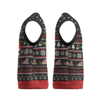 Sloth All I Want For Christmas Knitted V-Neck Vest Xmas Holiday Patterns - Wonder Print Shop