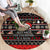 Sloth All I Want For Christmas Round Carpet Xmas Holiday Patterns - Wonder Print Shop