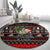 Sloth All I Want For Christmas Round Carpet Xmas Holiday Patterns - Wonder Print Shop