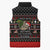 Sloth All I Want For Christmas Sleeveless Puffer Jacket Xmas Holiday Patterns - Wonder Print Shop