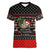 Sloth All I Want For Christmas Women V-Neck T-Shirt Xmas Holiday Patterns - Wonder Print Shop