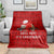 Sloth Chill Out Christmas Blanket Xmas Holiday Patterns - Wonder Print Shop