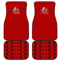 Sloth Chill Out Christmas Car Mats Xmas Holiday Patterns - Wonder Print Shop