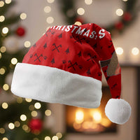 Sloth Chill Out Christmas Santa Hat Xmas Holiday Patterns - Wonder Print Shop