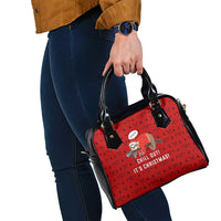 Sloth Chill Out Christmas Shoulder Handbag Xmas Holiday Patterns - Wonder Print Shop