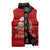 Sloth Chill Out Christmas Sleeveless Puffer Jacket Xmas Holiday Patterns - Wonder Print Shop