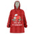 Sloth Chill Out Christmas Wearable Blanket Hoodie Xmas Holiday Patterns - Wonder Print Shop