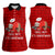 Sloth Chill Out Christmas Women Sleeveless Polo Shirt Xmas Holiday Patterns - Wonder Print Shop
