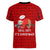 Sloth Chill Out Christmas Women V-Neck T-Shirt Xmas Holiday Patterns - Wonder Print Shop