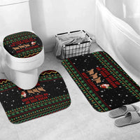 Sloth Keep Sleeping Christmas Bathroom Set Xmas Holiday Patterns - Wonder Print Shop