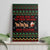 Sloth Keep Sleeping Christmas Canvas Wall Art Xmas Holiday Patterns - Wonder Print Shop