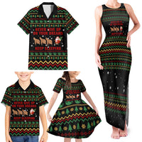 Sloth Keep Sleeping Christmas Family Matching Tank Maxi Dress and Hawaiian Shirt Xmas Holiday Patterns - Wonder Print Shop