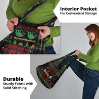 Sloth Keep Sleeping Christmas Grocery Bag Xmas Holiday Patterns - Wonder Print Shop