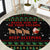 Sloth Keep Sleeping Christmas Round Carpet Xmas Holiday Patterns - Wonder Print Shop