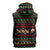 Sloth Keep Sleeping Christmas Sleeveless Zip Hoodie Xmas Holiday Patterns - Wonder Print Shop