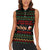 Sloth Keep Sleeping Christmas Women Sleeveless Polo Shirt Xmas Holiday Patterns - Wonder Print Shop