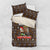Sloth Wake Me Up Christmas Bedding Set Xmas Holiday Patterns - Wonder Print Shop