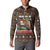 Sloth Wake Me Up Christmas Button Sweatshirt Xmas Holiday Patterns - Wonder Print Shop
