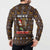 Sloth Wake Me Up Christmas Button Sweatshirt Xmas Holiday Patterns - Wonder Print Shop