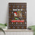 Sloth Wake Me Up Christmas Canvas Wall Art Xmas Holiday Patterns - Wonder Print Shop