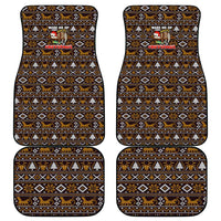 Sloth Wake Me Up Christmas Car Mats Xmas Holiday Patterns - Wonder Print Shop