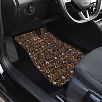 Sloth Wake Me Up Christmas Car Mats Xmas Holiday Patterns - Wonder Print Shop