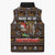 Sloth Wake Me Up Christmas Sleeveless Puffer Jacket Xmas Holiday Patterns - Wonder Print Shop