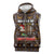 Sloth Wake Me Up Christmas Sleeveless Zip Hoodie Xmas Holiday Patterns - Wonder Print Shop