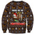 Sloth Wake Me Up Christmas Sweatshirt Xmas Holiday Patterns - Wonder Print Shop