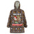 Sloth Wake Me Up Christmas Wearable Blanket Hoodie Xmas Holiday Patterns - Wonder Print Shop