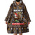 Sloth Wake Me Up Christmas Wearable Blanket Hoodie Xmas Holiday Patterns - Wonder Print Shop