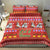 Snowman Let It Snow Christmas Bedding Set Xmas Holiday Patterns - Wonder Print Shop