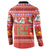 Snowman Let It Snow Christmas Button Sweatshirt Xmas Holiday Patterns - Wonder Print Shop