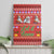 Snowman Let It Snow Christmas Canvas Wall Art Xmas Holiday Patterns - Wonder Print Shop