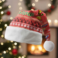 Snowman Let It Snow Christmas Santa Hat Xmas Holiday Patterns - Wonder Print Shop