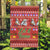 Snowman Let It Snow Christmas Garden Flag Xmas Holiday Patterns - Wonder Print Shop