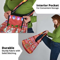 Snowman Let It Snow Christmas Grocery Bag Xmas Holiday Patterns - Wonder Print Shop