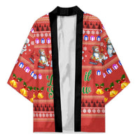 Snowman Let It Snow Christmas Kimono Xmas Holiday Patterns - Wonder Print Shop